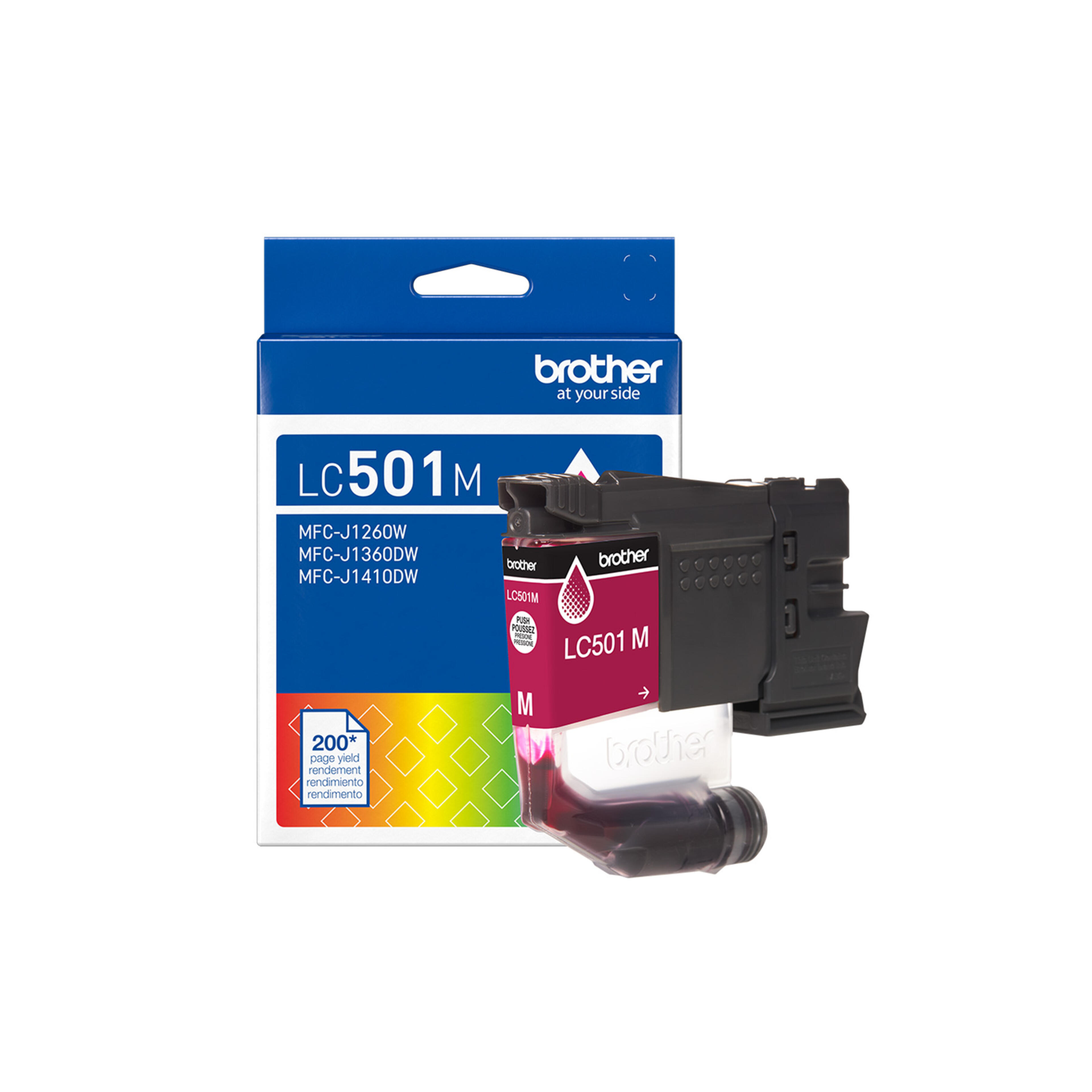 Brother Genuine LC501MS Standard Yield Magenta Ink Cartridge