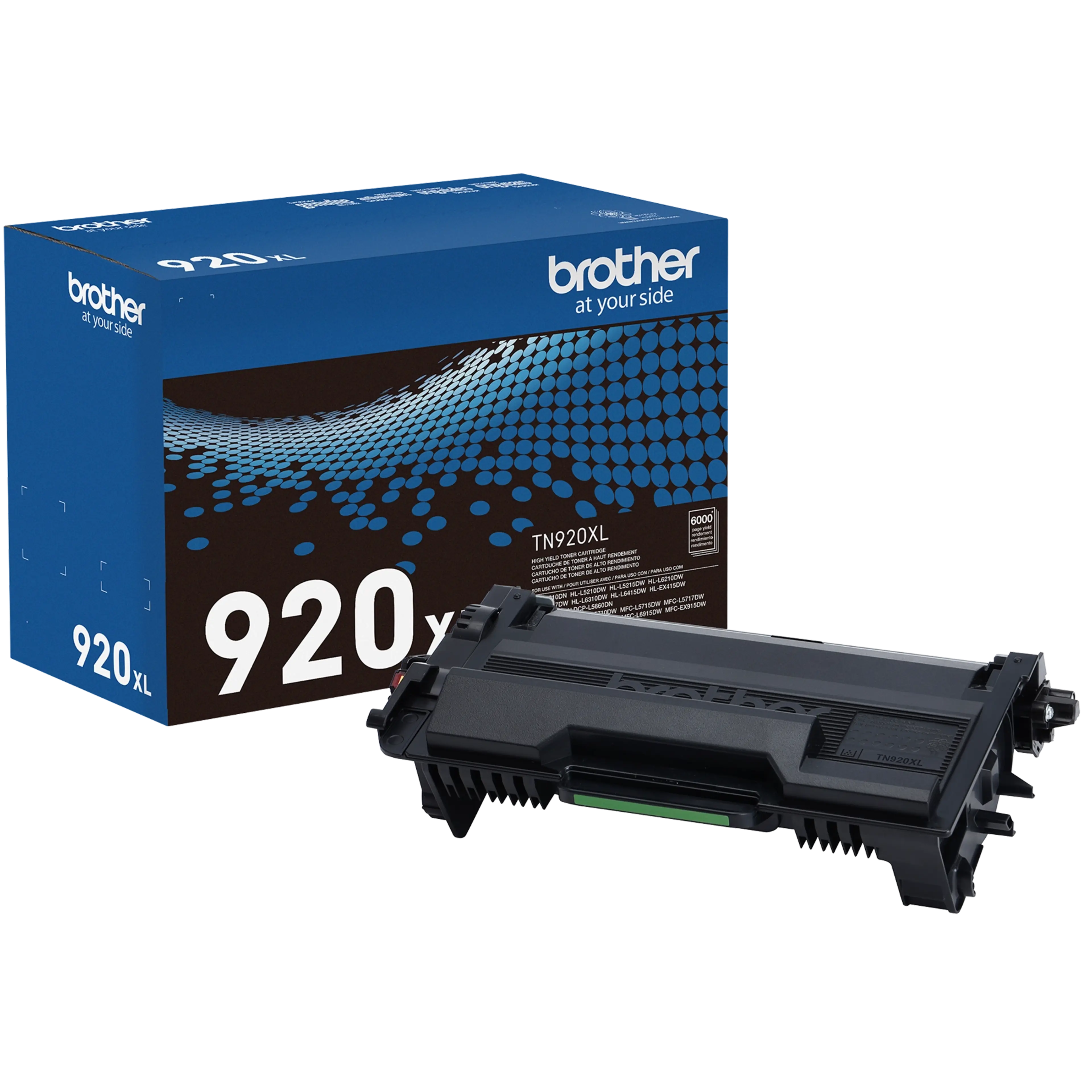 Brother Genuine TN920XL High-yield Toner Cartridge