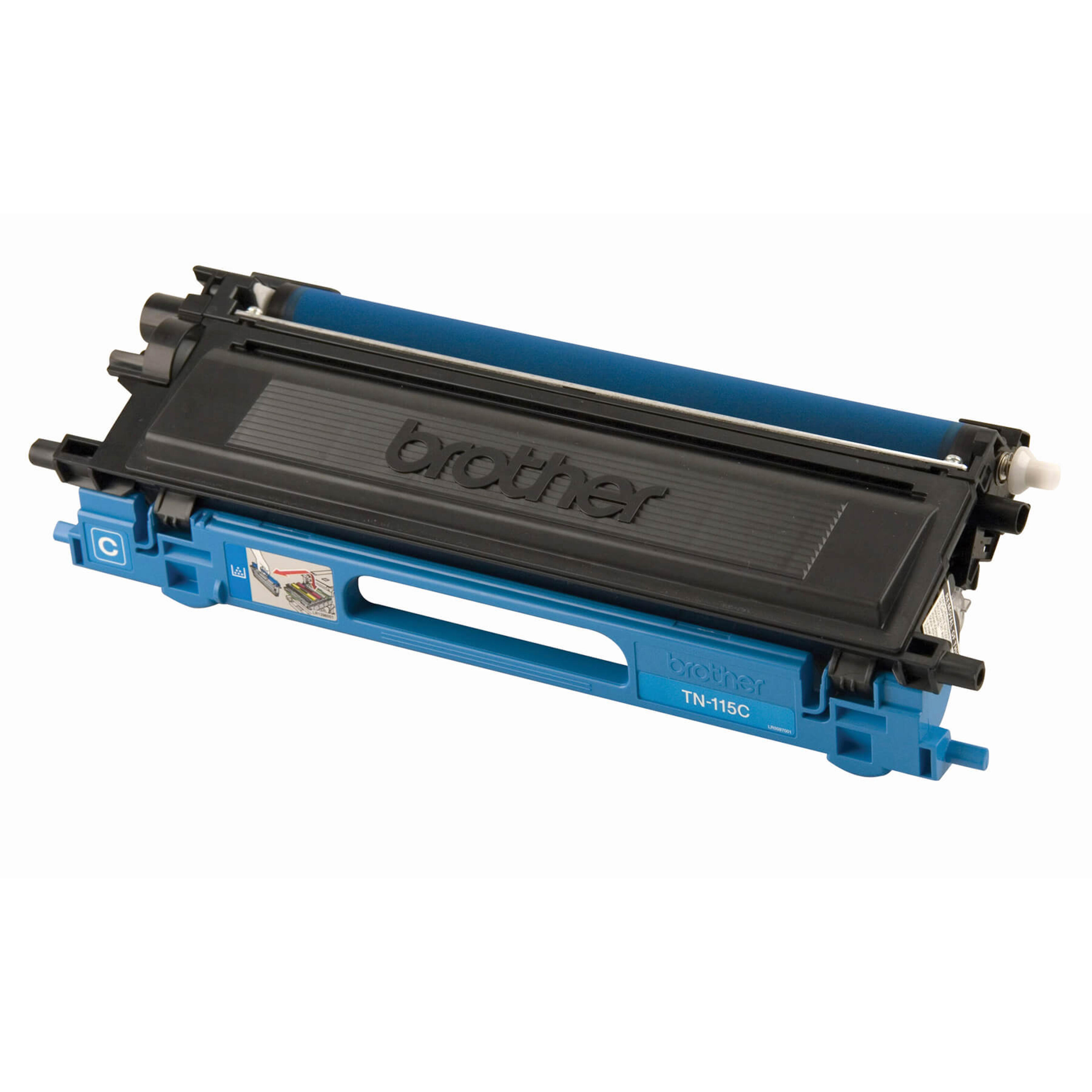 Brother TN115C Cyan Toner Cartridge, High Yield