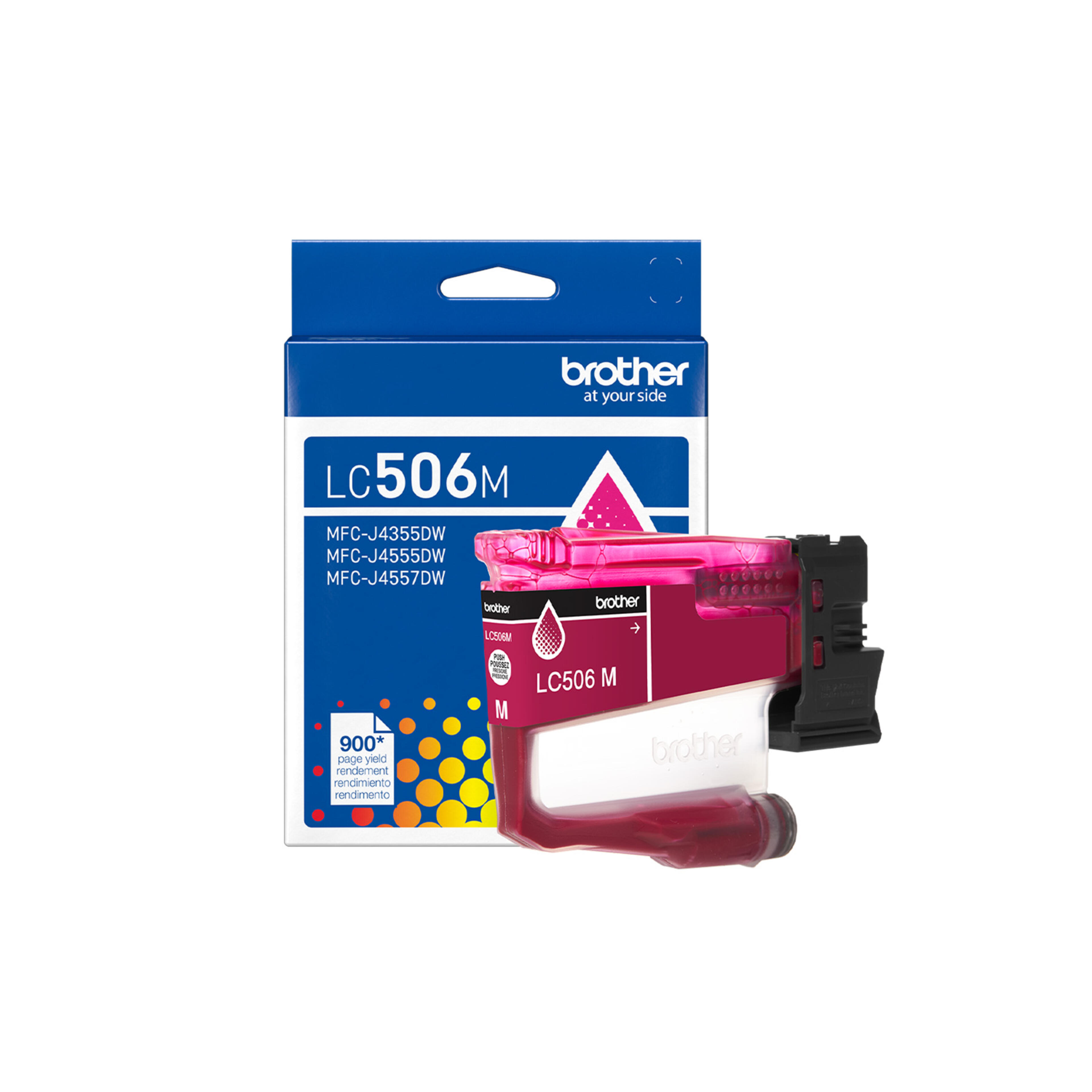 Brother Genuine LC506MS Standard Yield Magenta Ink Cartridge