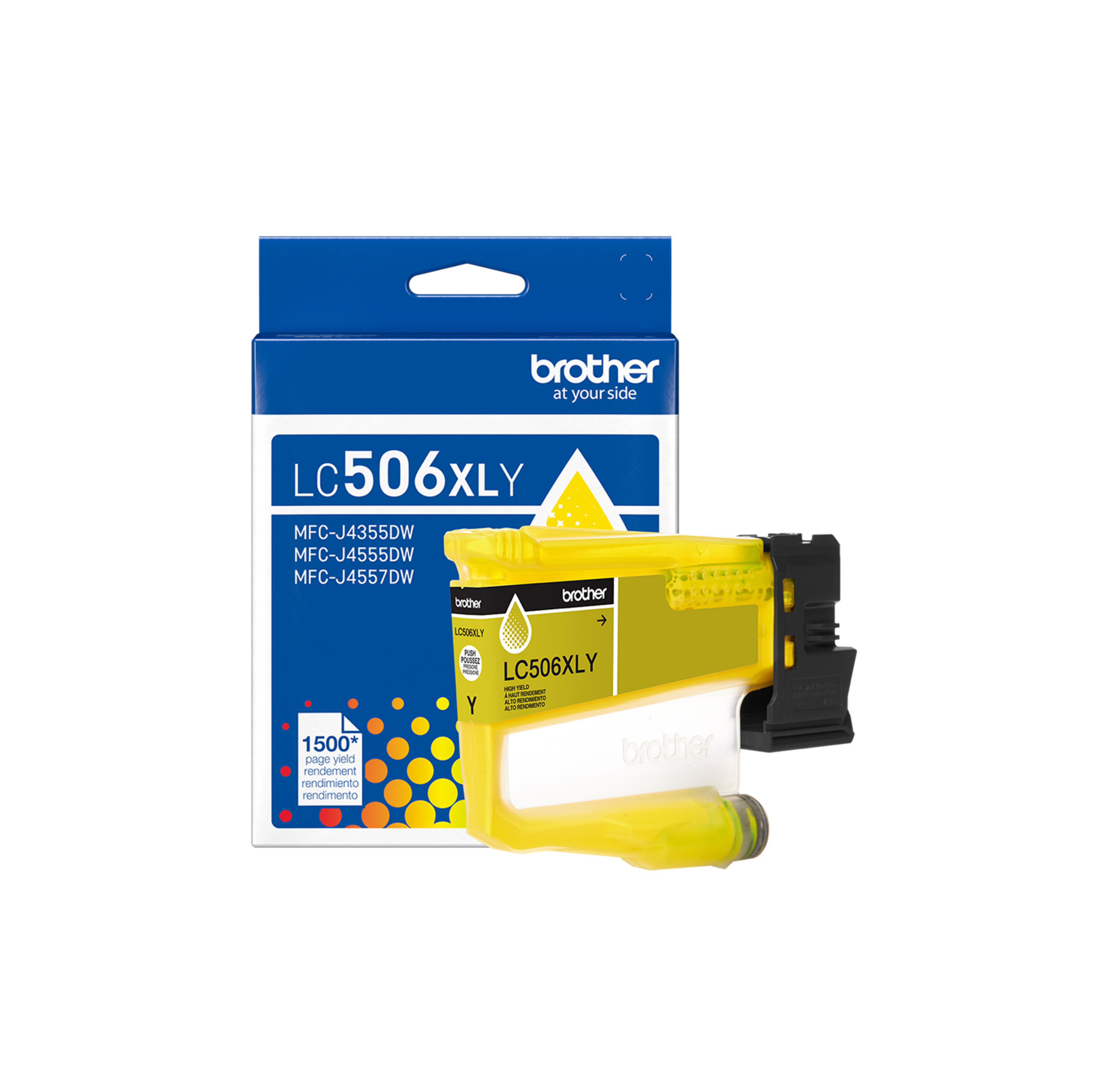 Brother Genuine LC506XLYS High Yield Yellow Ink Cartridge