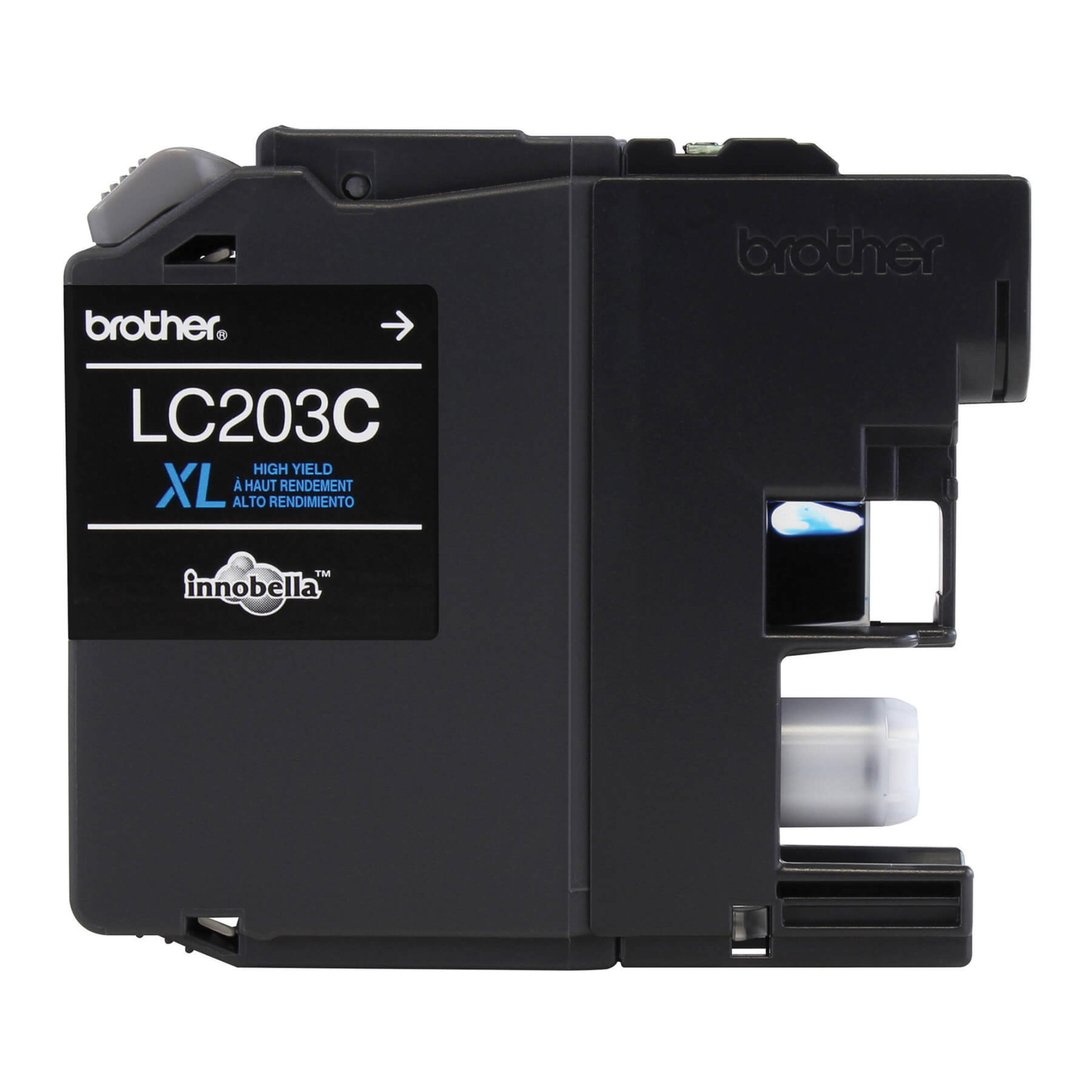 Brother LC203CS Innobella Cyan Ink Cartridge, High Yield (XL Series)