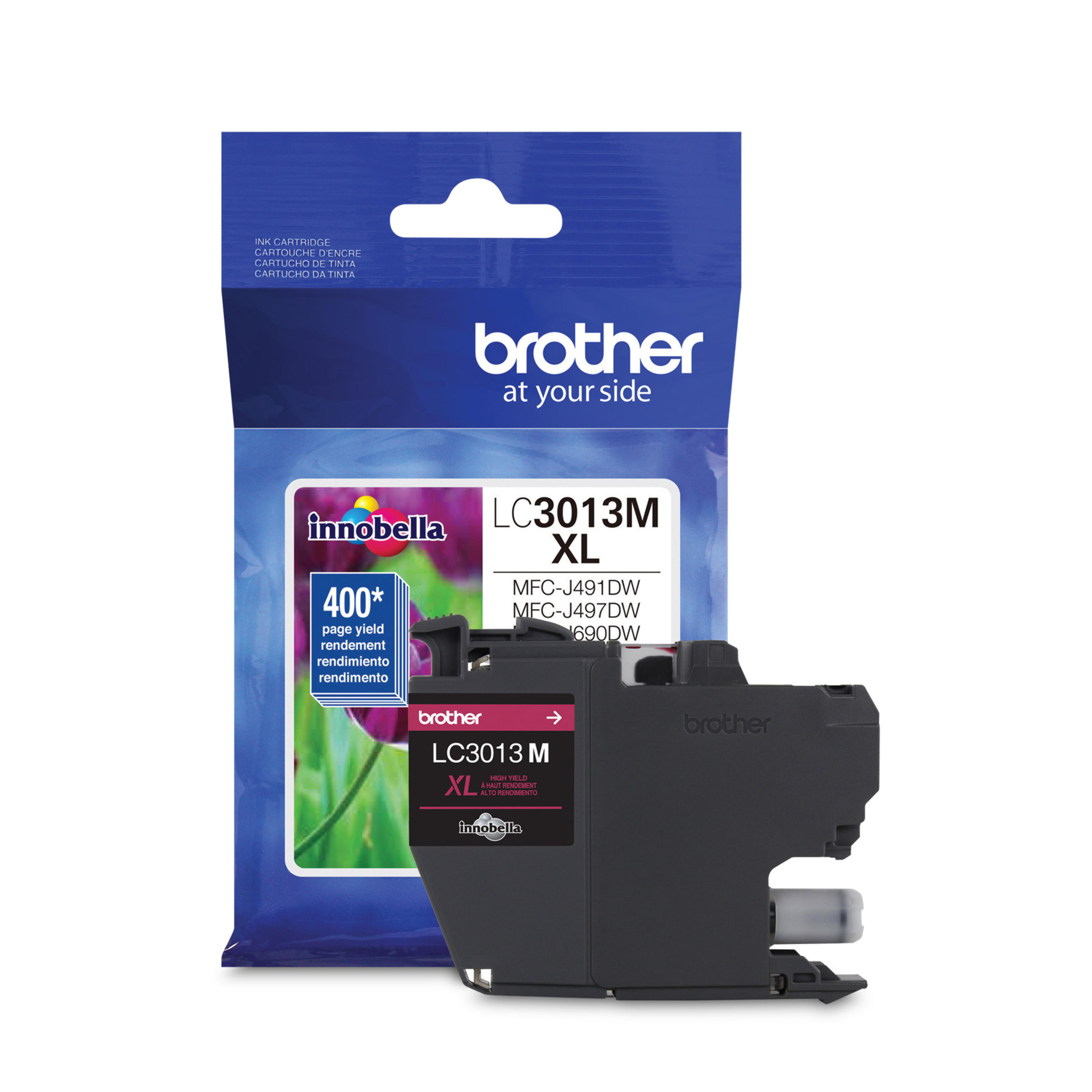 Brother LC3013MS Magenta Ink Cartridge, High Yield
