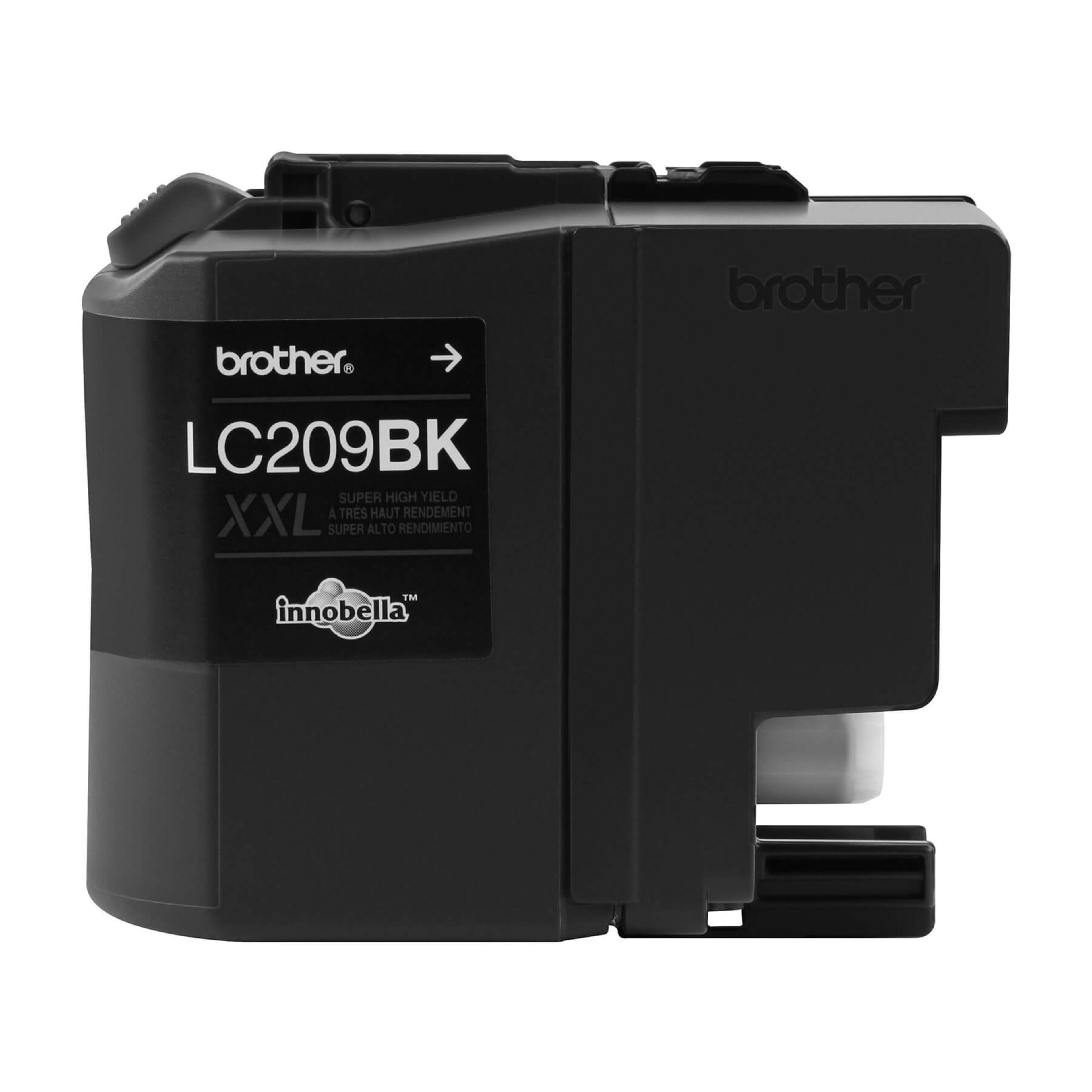 Brother LC209BKS Innobella Black Ink Cartridge, Ultra High Yield (XXL Series)