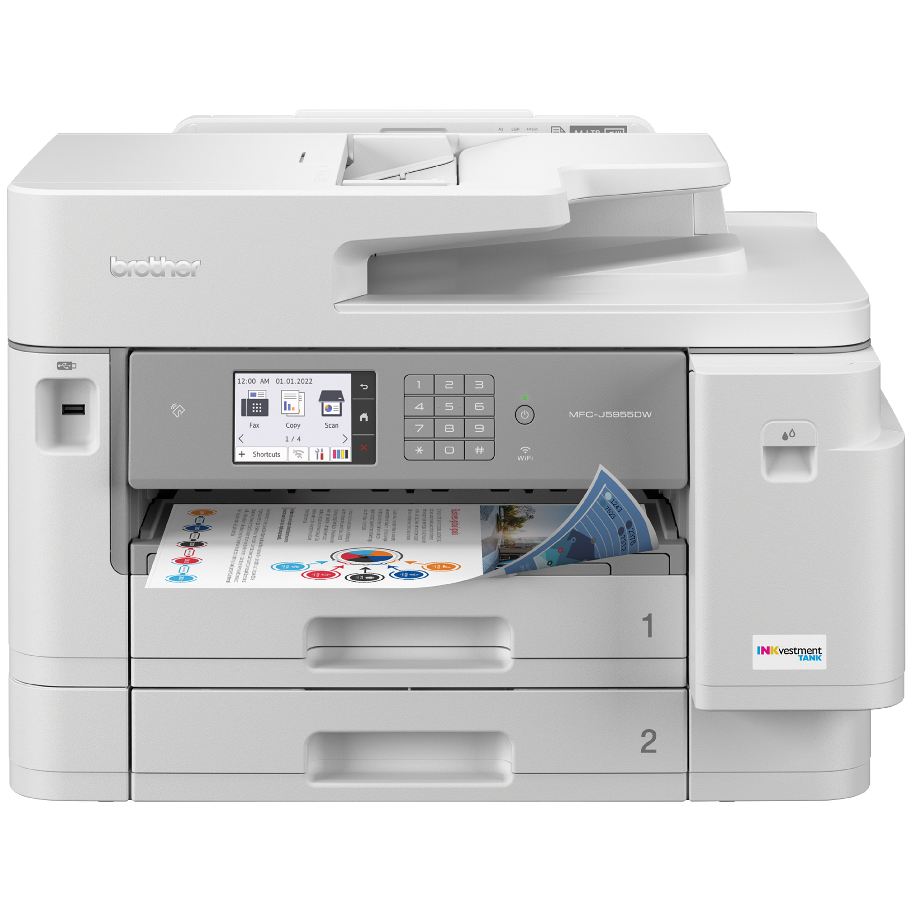 Brother INKvestment MFC-J5955DW All-in-One Business A3 Colour Inkjet Printer