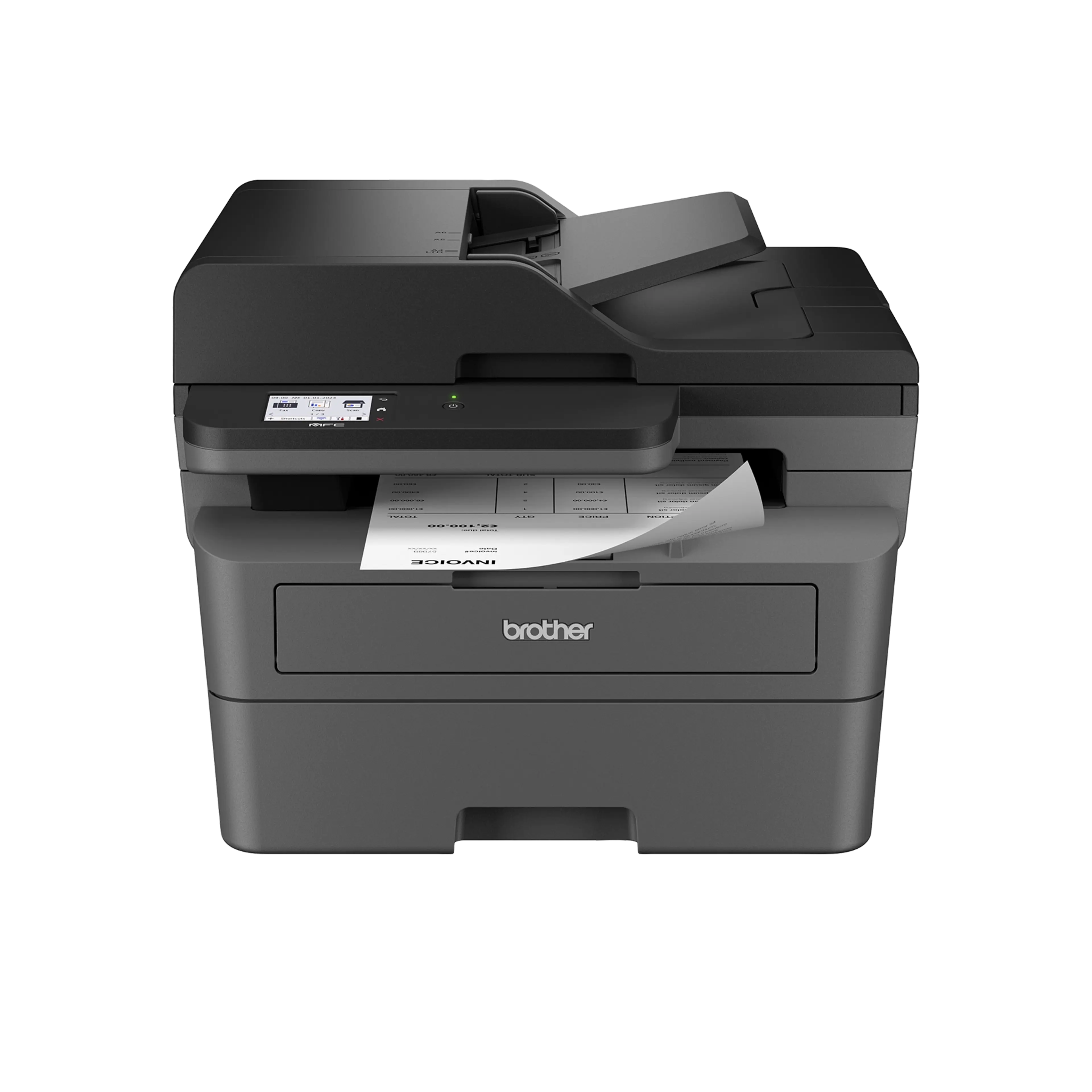 Brother MFC-L2820DW Business-Ready Monochrome All-in-One Laser Printer with Print, Copy and Scan, Mobile Printing, 700 Prints In-box