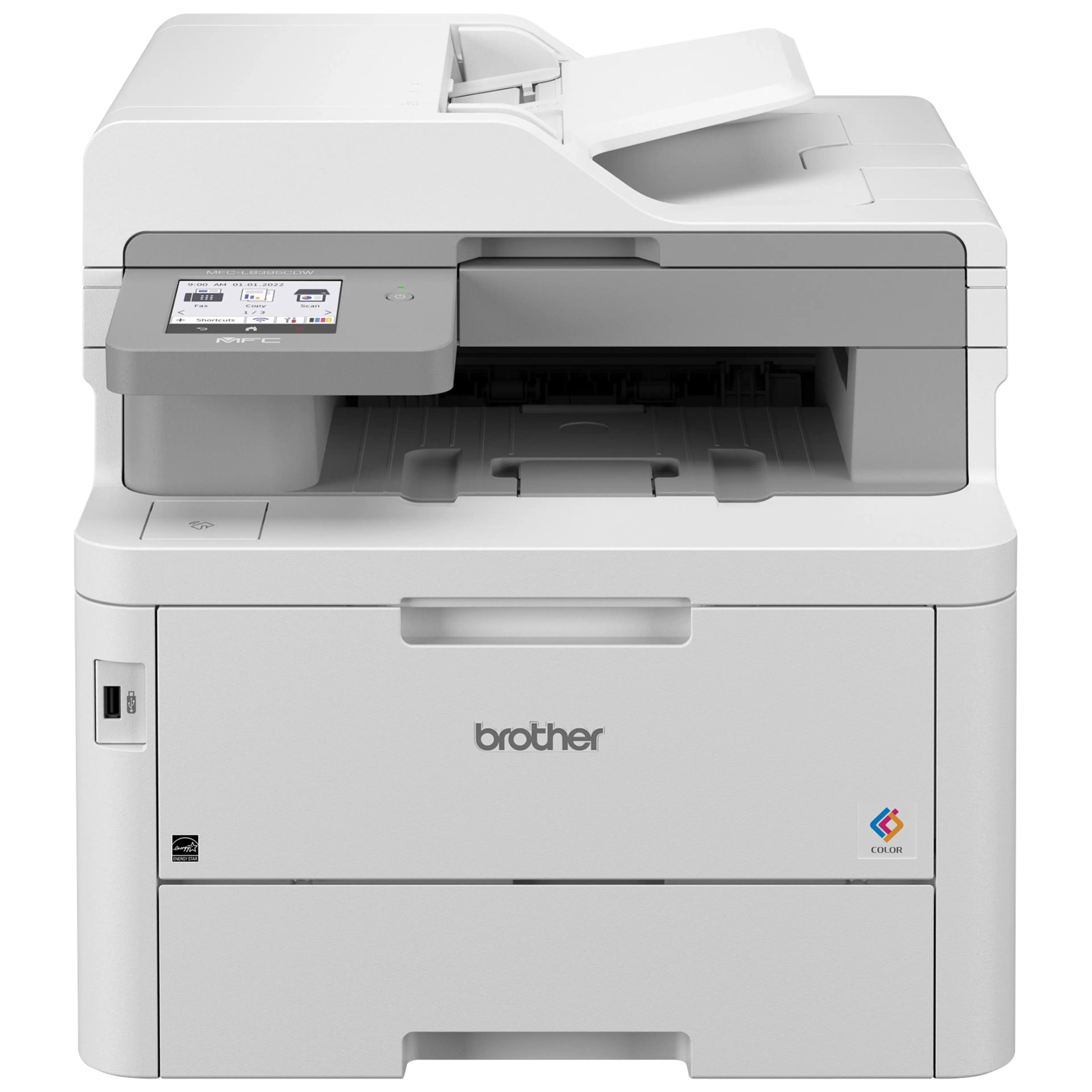 Brother MFCL8395CDW All-in-One Digital Colour Printer with Wireless Networking and Duplex Print, Scan, and Copy