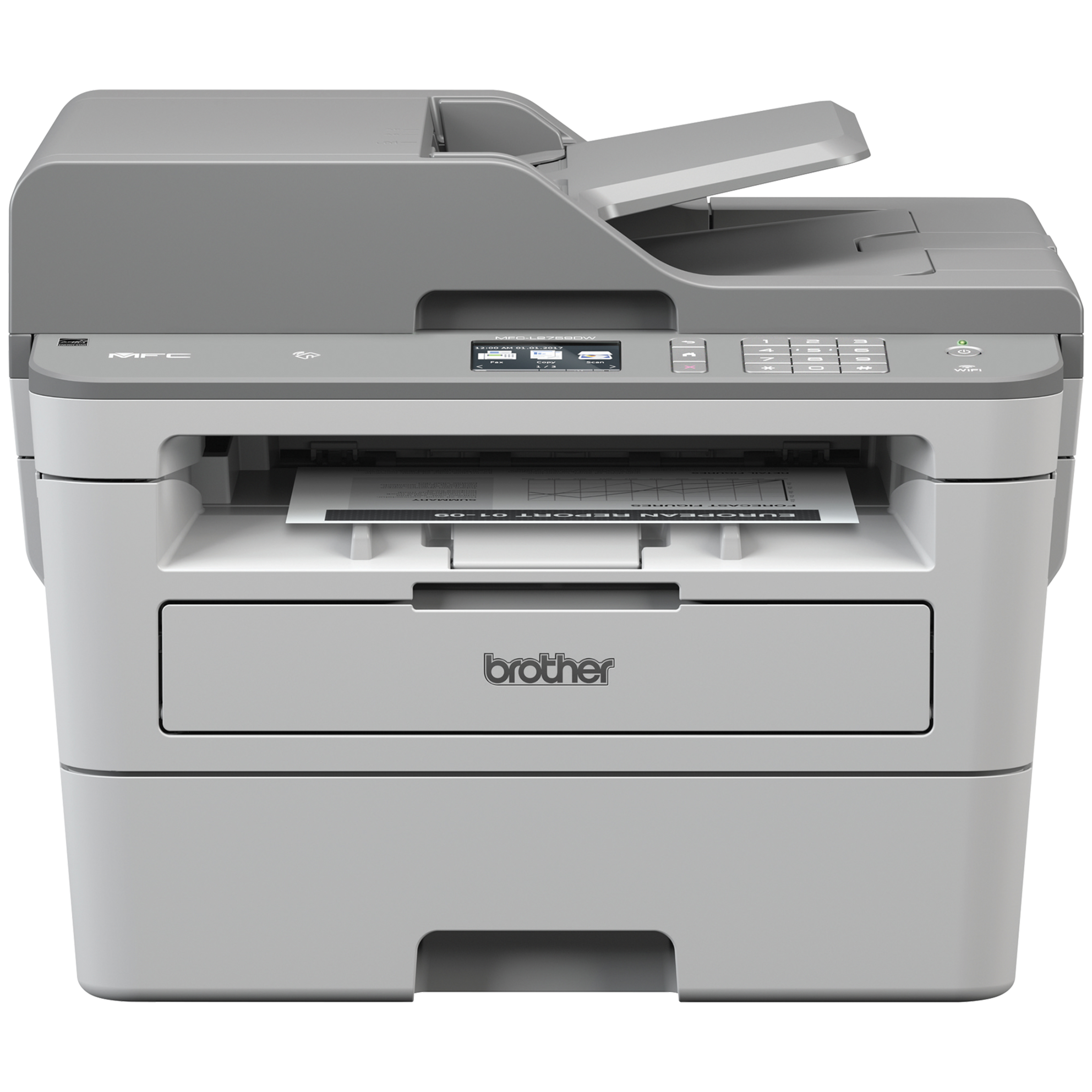 Brother MFC-L2759DW Compact Monochrome Laser All‐in‐One Printer
