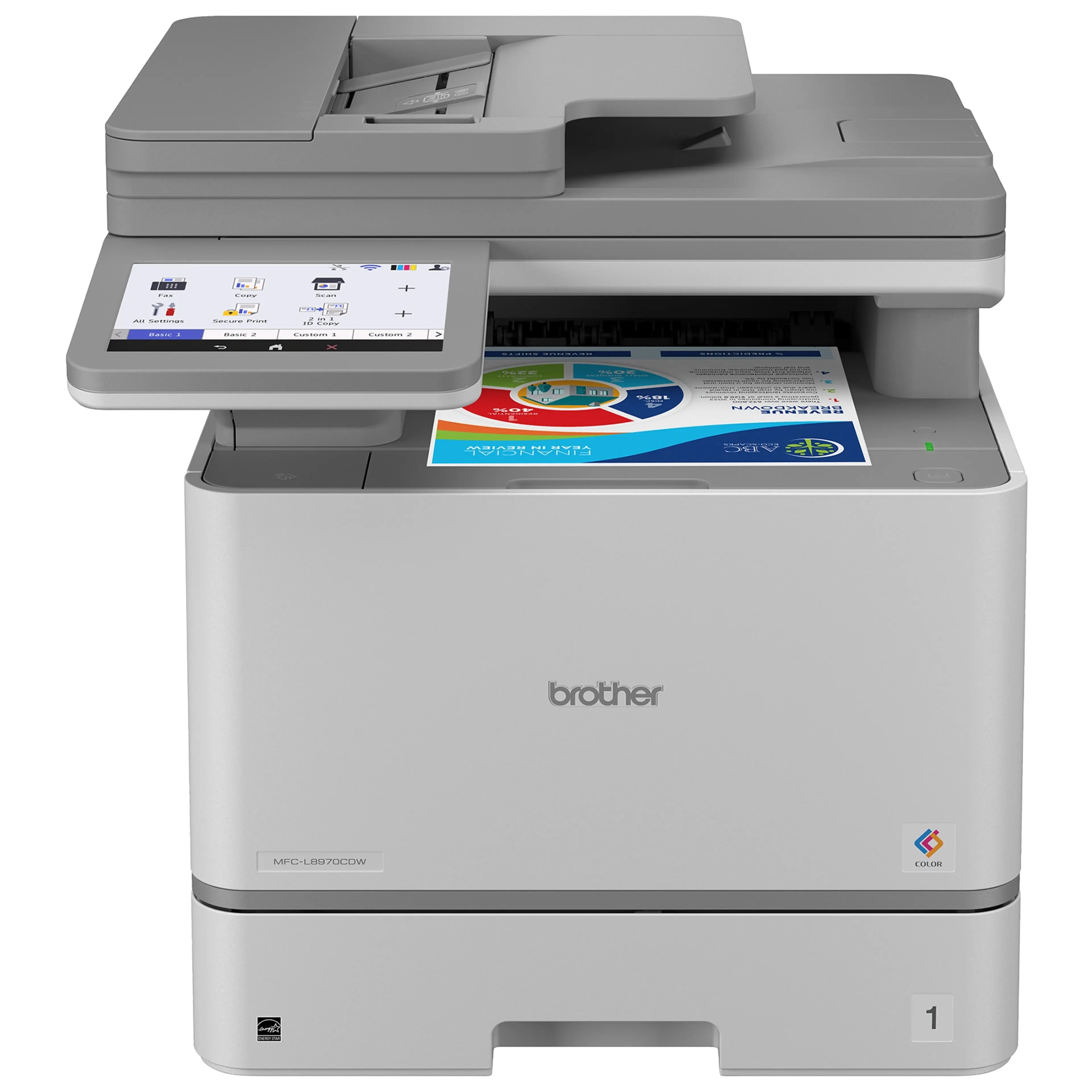 Brother MFC-L8970CDW Business Colour Laser All-in-One with Duplex Print, Scan, Copy, and Advanced Security Features