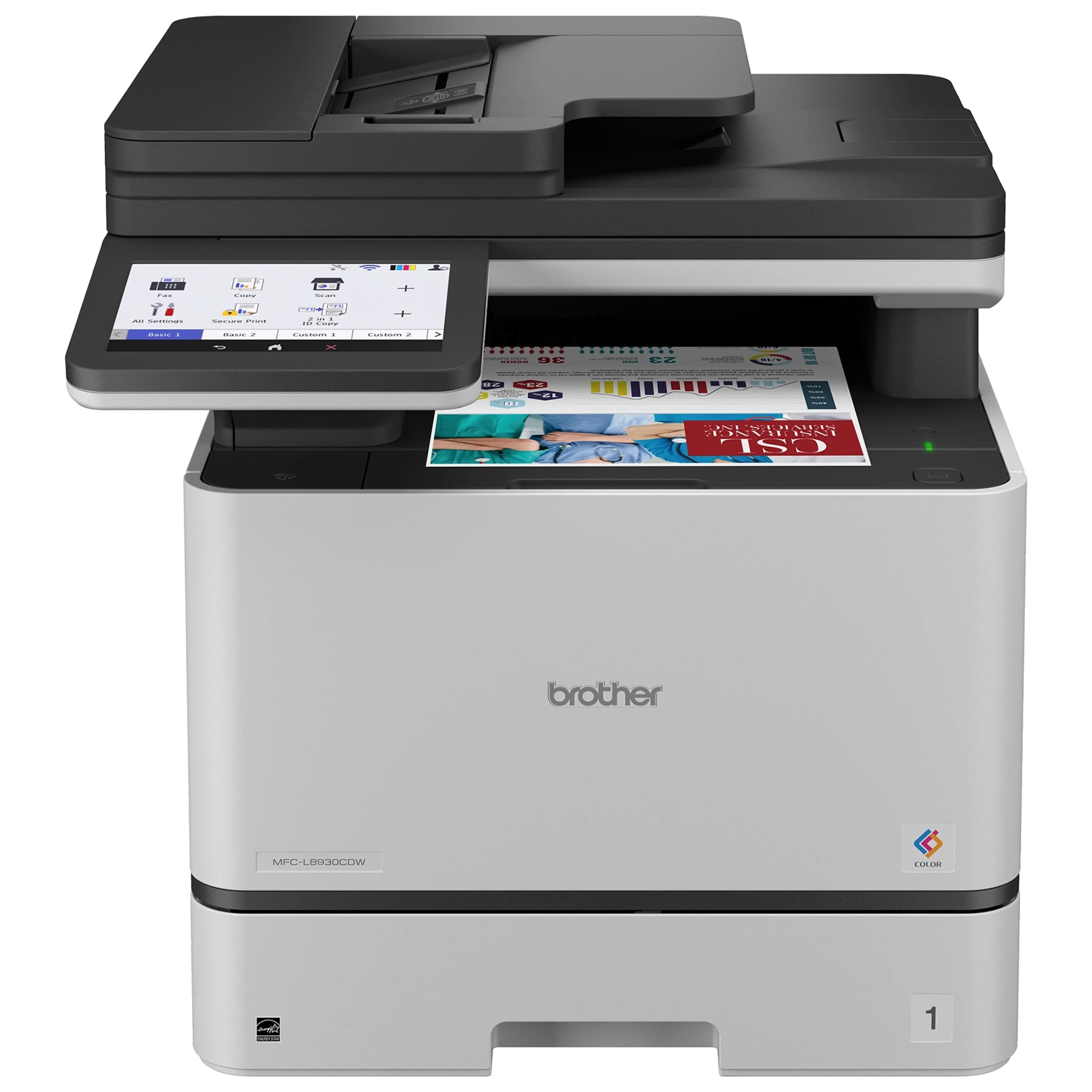 Brother MFC-L8930CDW Business Colour Laser All-in-One with Duplex Print, Scan, Copy, and Low-Cost Printing