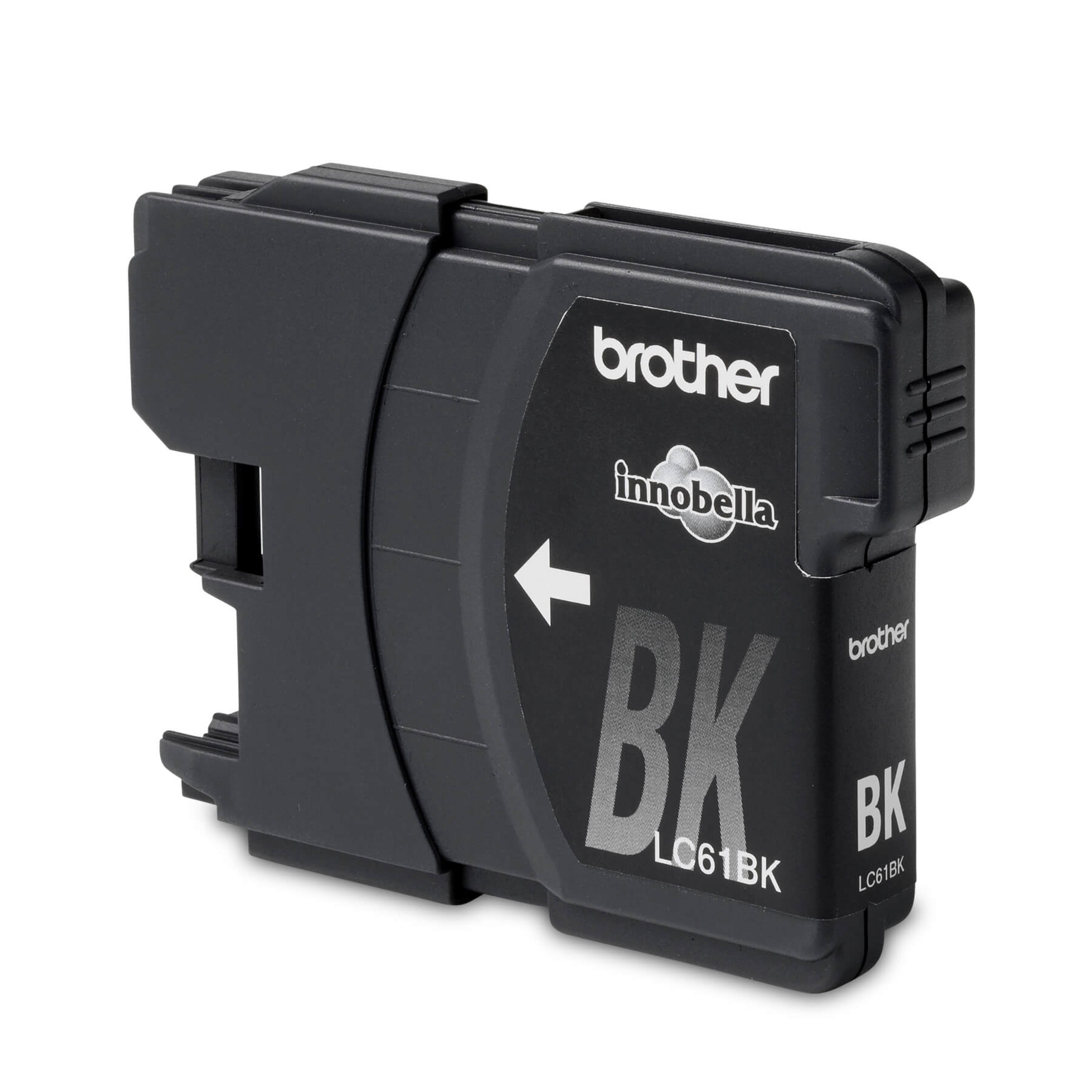 Brother LC61BKS Innobella Black Ink Cartridge, Standard Yield