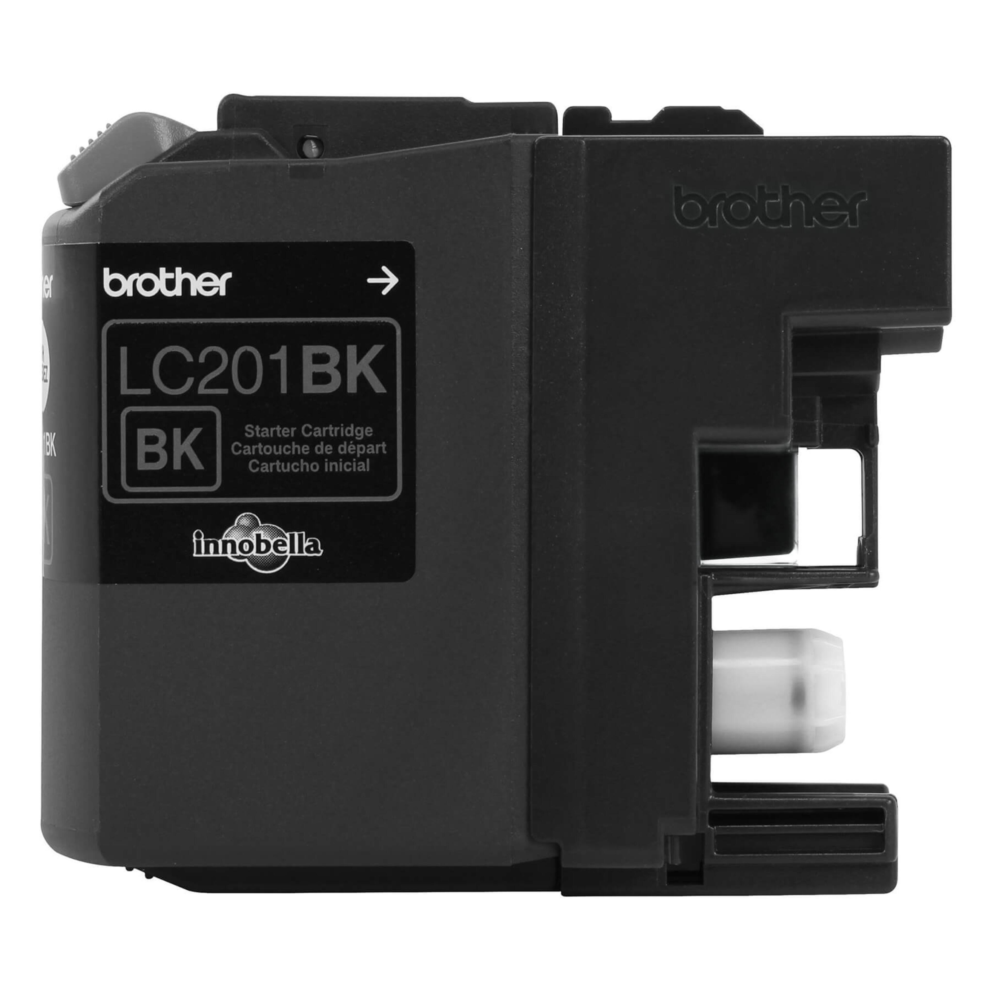 Brother LC201BKS Innobella Black Ink Cartridge, Standard Yield