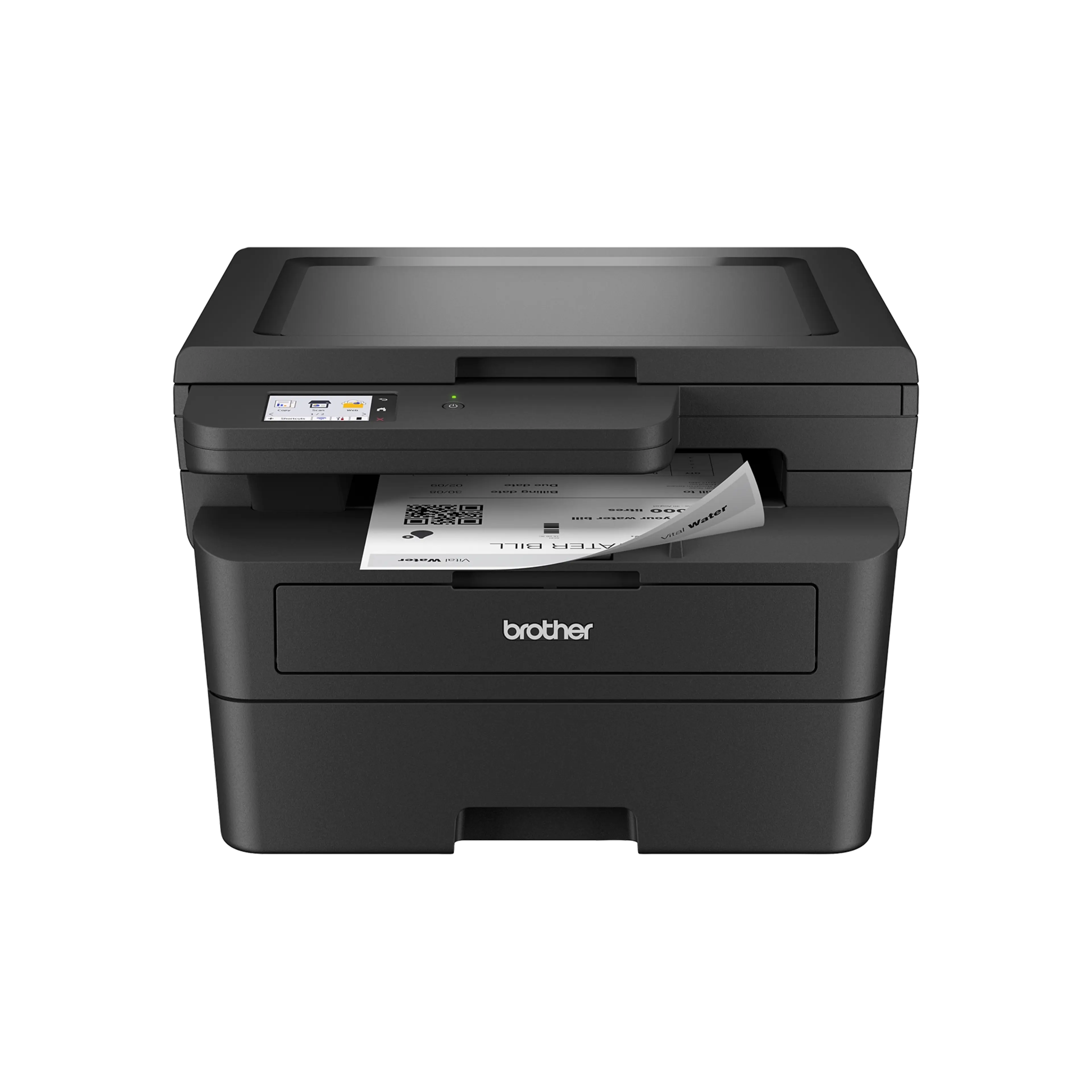 Brother HL-L2480DW Compact Monochrome Multifunction Laser Printer with Print, Copy and Scan, Mobile Printing, 700 Prints In-box