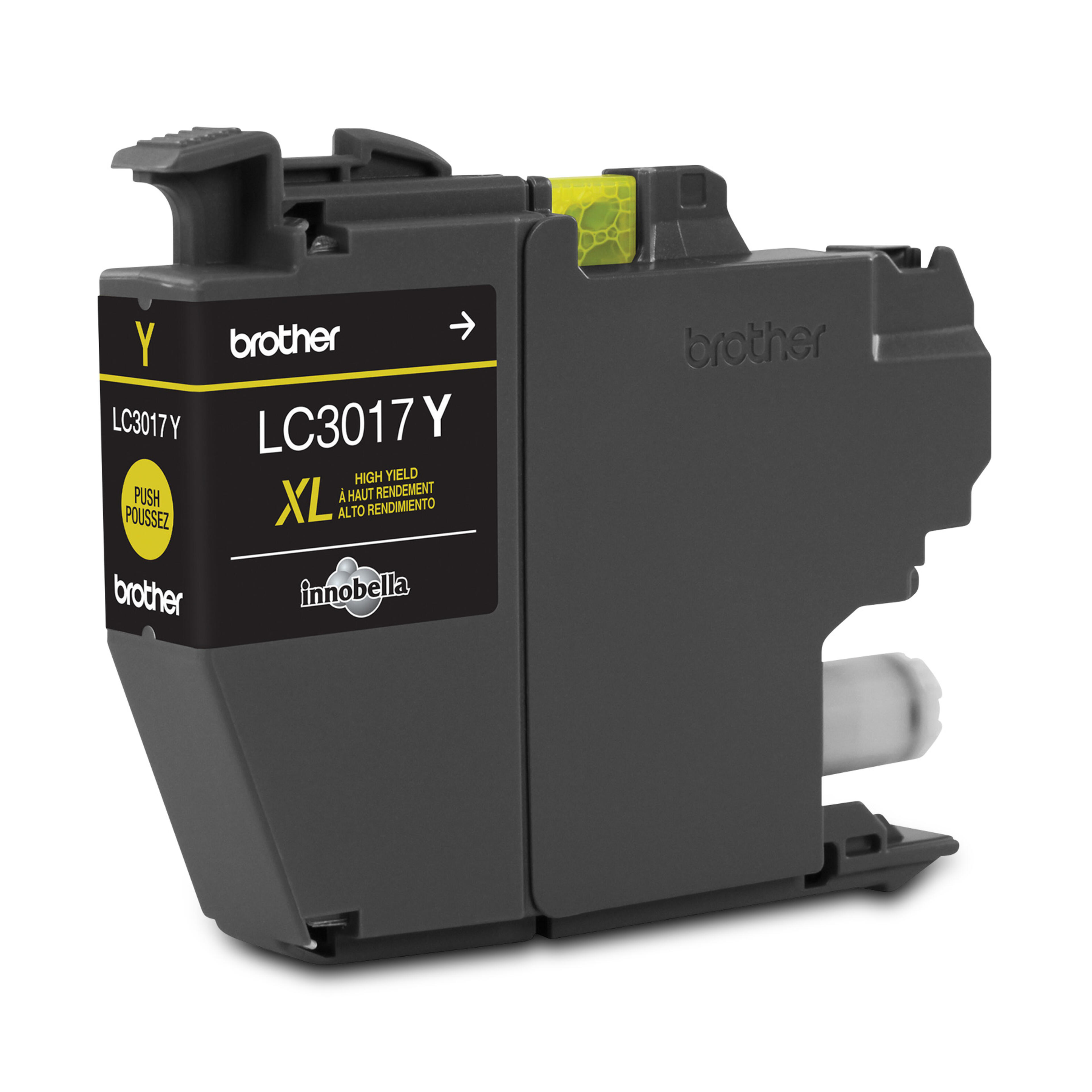 Brother LC3017YS Innobella Yellow Ink Cartridge, High Yield