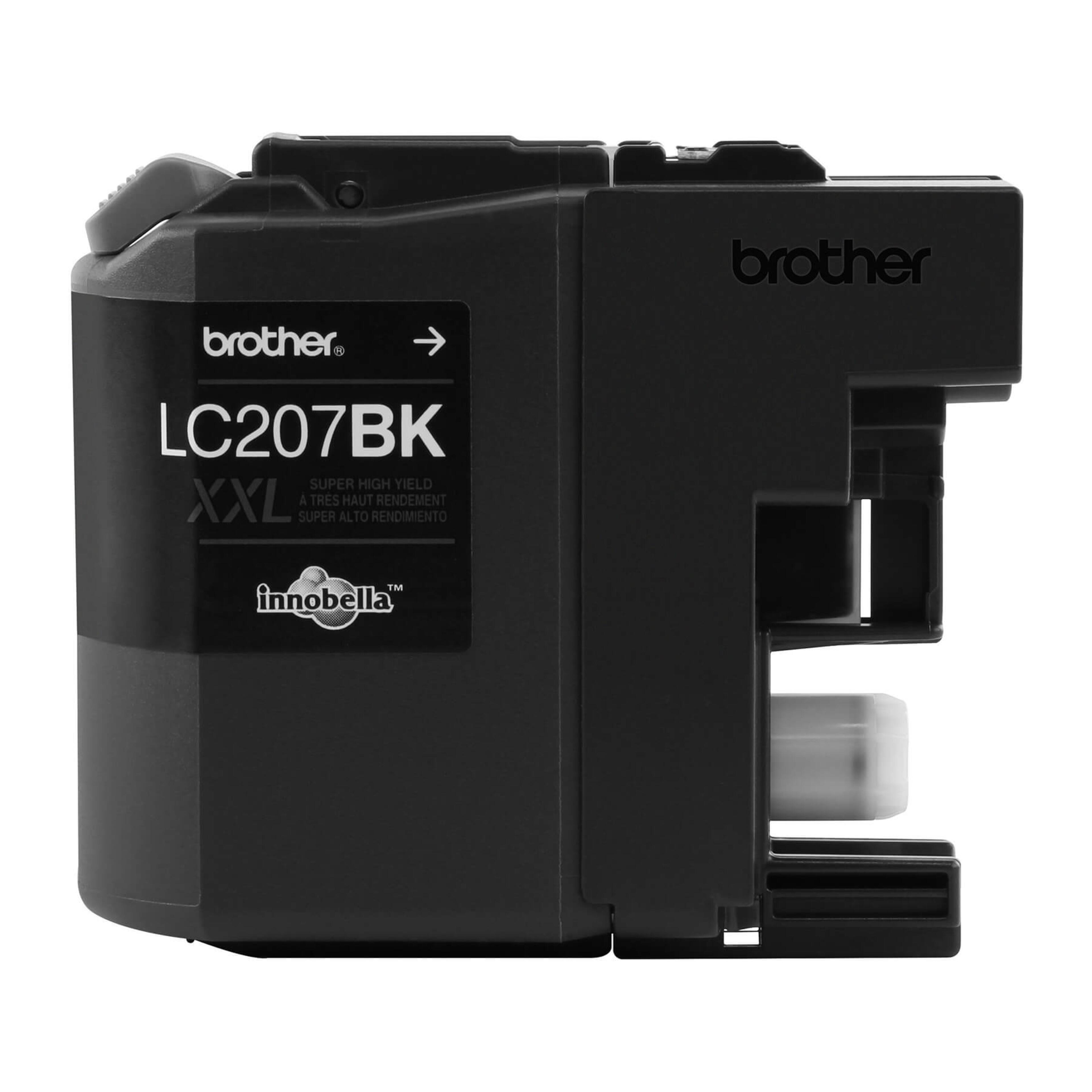 Brother LC207BKS Innobella Black Ink Cartridge, Super High Yield (XXL Series)