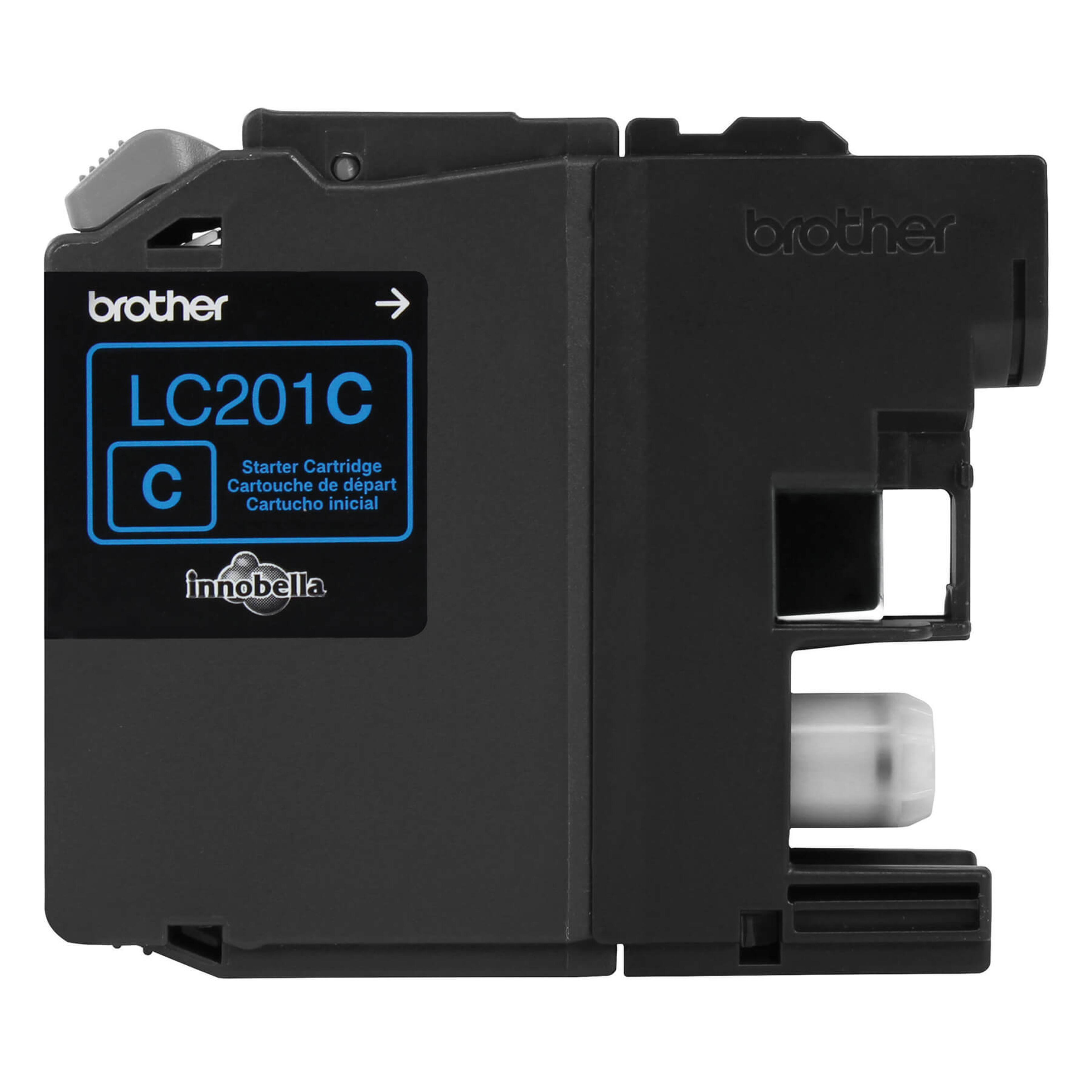 Brother LC201CS Innobella Cyan Ink Cartridge, Standard Yield