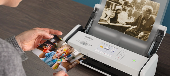 Scan the most common document types and sizes