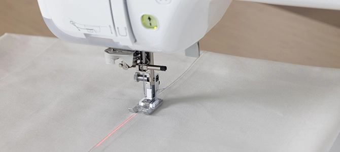 Guide vision laser Sew Straight